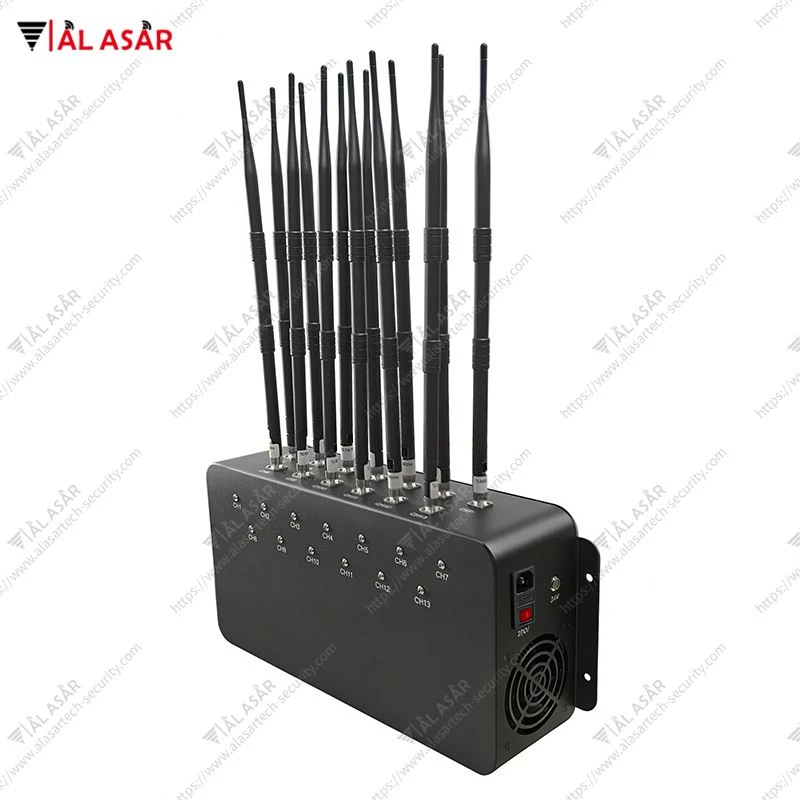 Jammer Rhwystro Signal Dan Do WiFi 13/14-sianel