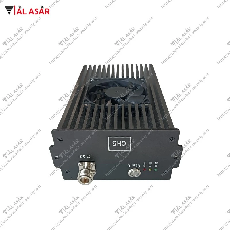 400M-3800MHz 100W High Frequency UAV Drone Jammer Wideband RF Power Amplifier Module With RF Chipset With Heatsink And Fan price